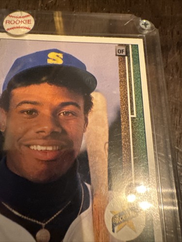 🔥Ken Griffey Jr 1989 Upper Deck #1 Star Rookie Mint Condition 🔥 - Picture 4 of 10