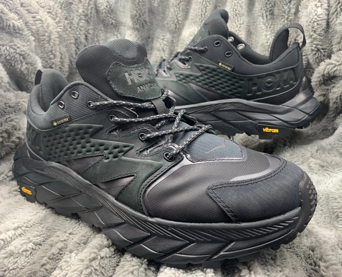 HOKA Anacapa 2 GORE-TEX Low Triple Black W for sale | eBay