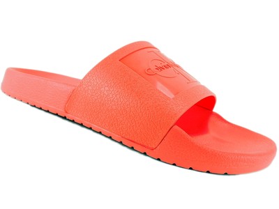 pink calvin klein slides