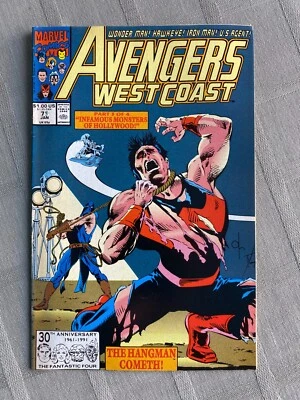 Avengers West Coast Nr. 78 VO In Sehr Gutem Zustand / Fein - Bild 1 von 4