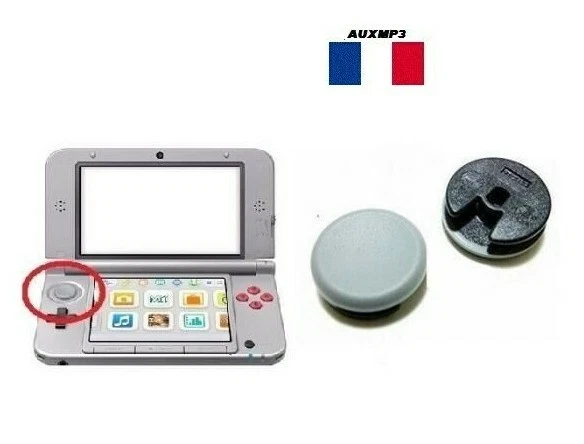 Original Nintendo 3DS Parts Analog Controller Joystick Plus Stick Cap