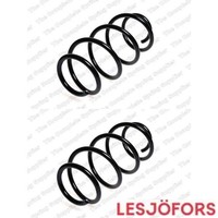 2X Fahrwerksfeder LesjÖFors 4072947 2 Federn Satz Federnsatz FüR Renault