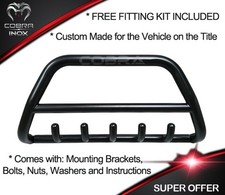 DODGE JOURNEY Bull Bar Black Nudge Bar Axle Push Grill Front Bar 2008-2020 Abar