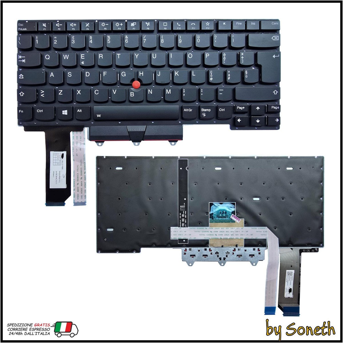 US Nuova Tastiera Del Computer Portatile Per LENOVO - Foto 5