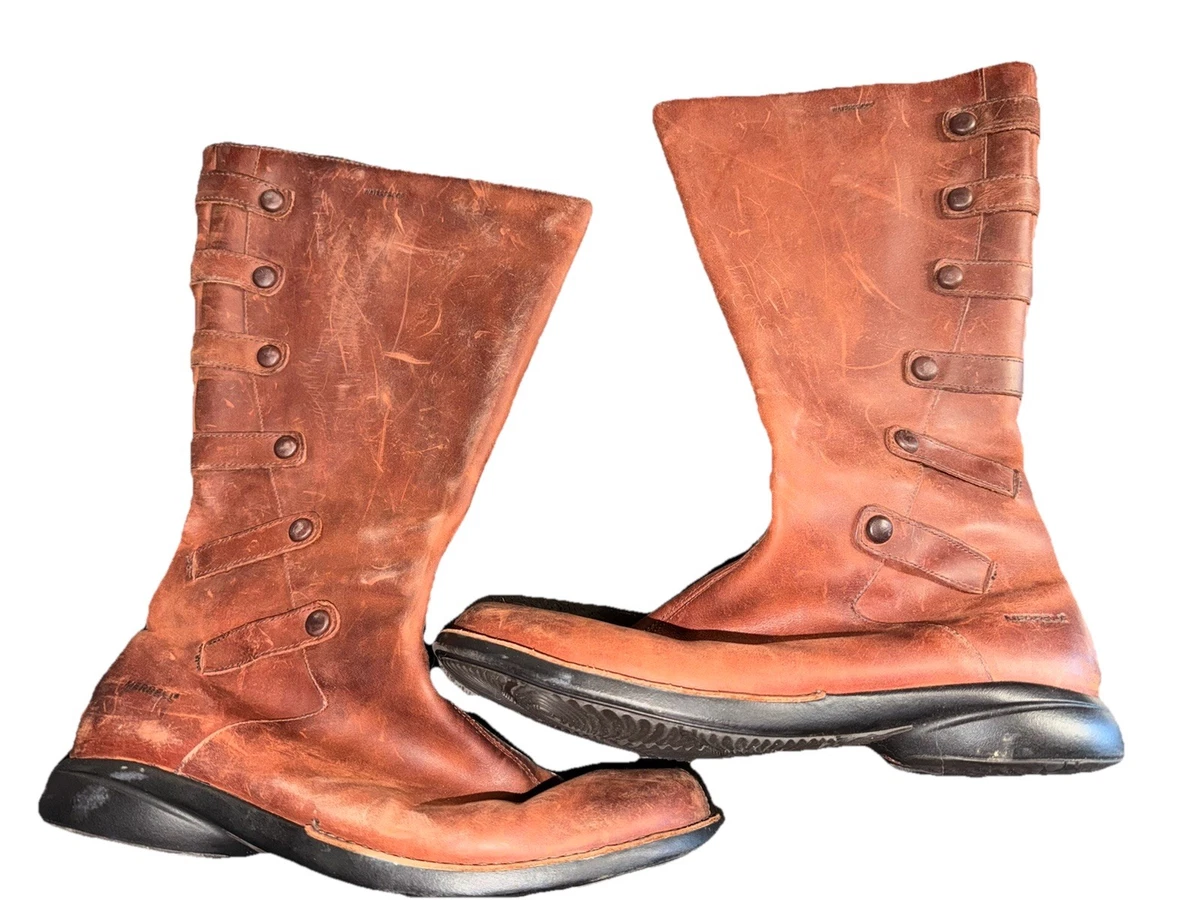 Merrell Leather Upper Low (1-1.9 in) Heel Height Boots for Women