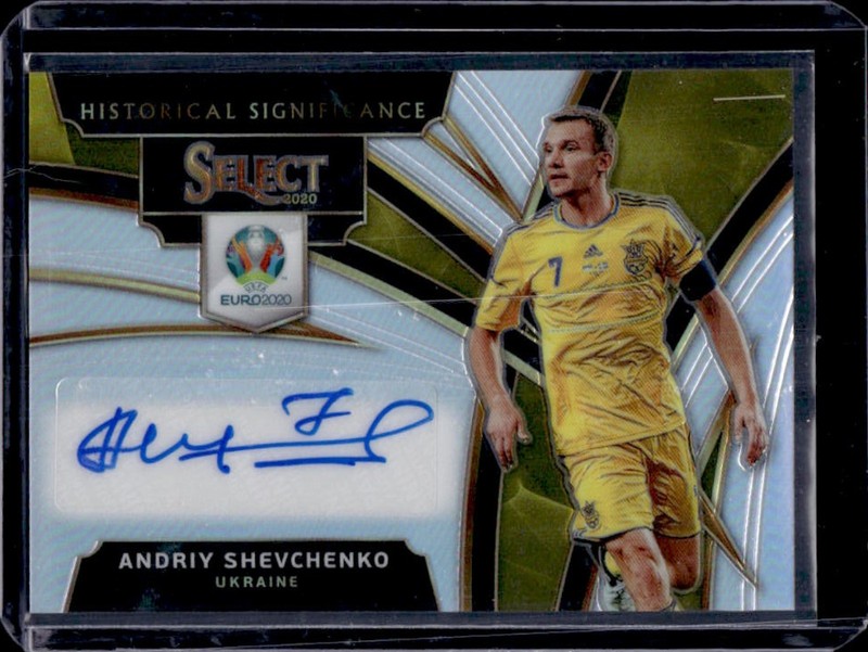 2020-21 Select UEFA Euro Andriy Shevchenko Historical Significance Auto #HS-ASH