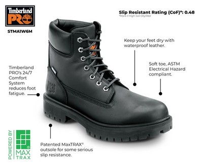 Timberland PRO 6IN Direct Attach Men's Soft Toe EH WP/Insulated