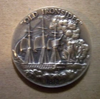 OLD IRONSIDES Sterling Silver Longines Symphonette  Medal