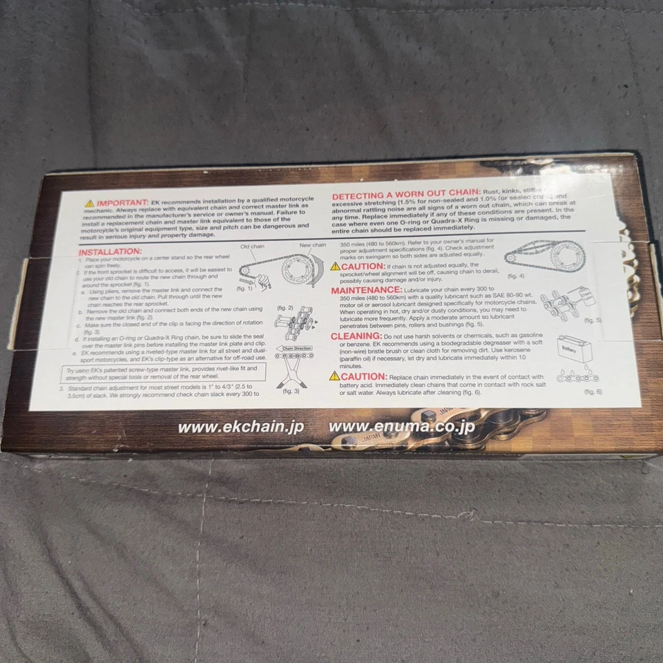 Cadena Suzuki Dr650 520 EK - Se adapta a 1996-2025 Foto 2 de 2