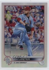 2022 Topps Chrome Refractor Jon Lester #187 10qd