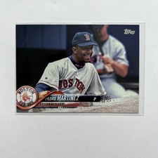 2018 Topps Photo Image Legend Short Print Variation US23 Pedro Martinez SP Sox
