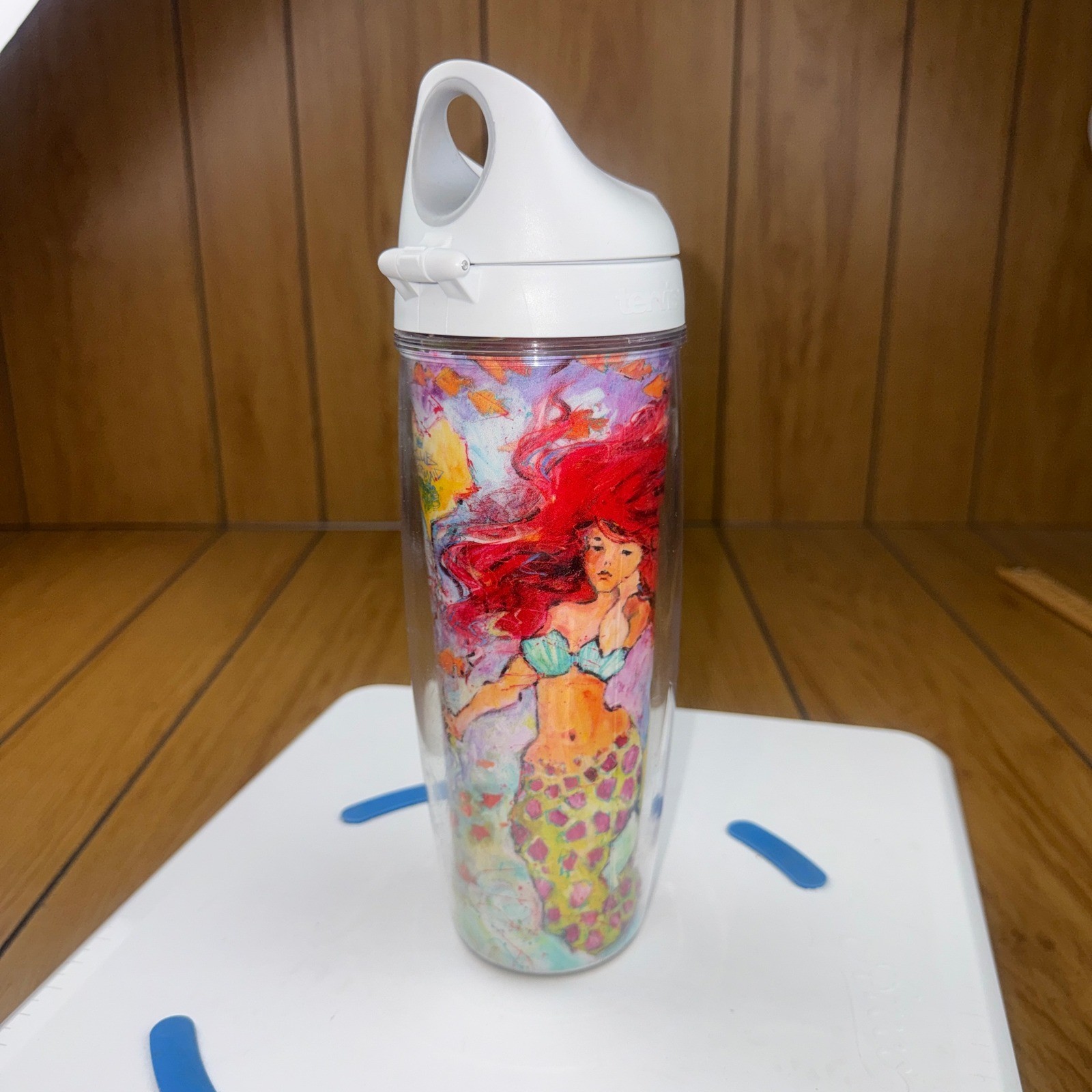 24oz Insulated Tumbler White Lid