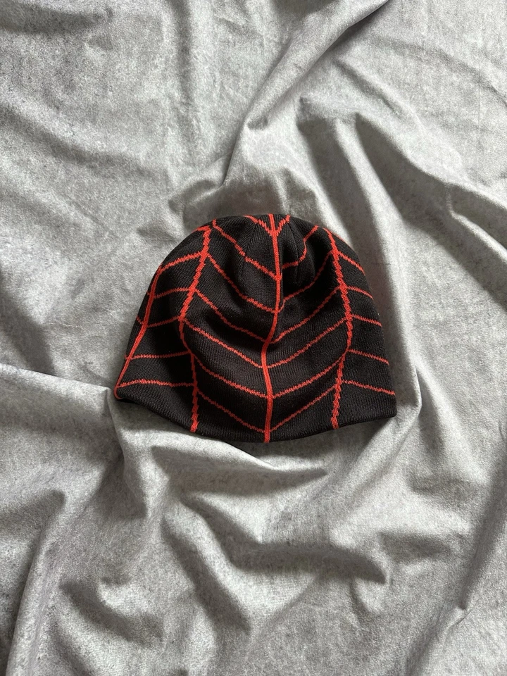 Gorro vintage Y2K Spyder caveira caminhada Gorpcore - Imagem 3 de 4