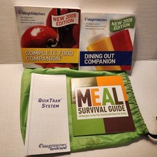 Weight Watchers Complete Food  Dining Out Companion, Meal Guide, Tracker, Bag