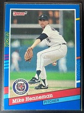1991 Donruss Mike Henneman #76a Tigers