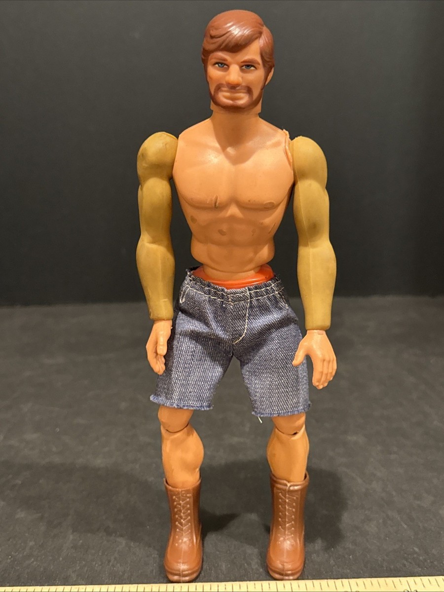 Vintage Mattel 1971 Big Josh Big Jim Action Figure Chop Arm