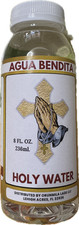 Blessed Holy Water Anointed  Blessed By Priest      agua bendita 8 oz