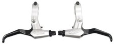FR-5 Brake Levers, Silver/Black, Pair