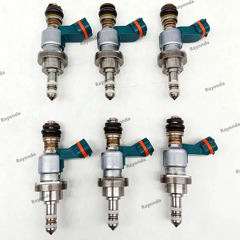 6 X Denso топливные форсунки подходит для 2006-2015 Lexus IS250 2,5 л V6 23250-31020 новый - Изображение 2 из 4