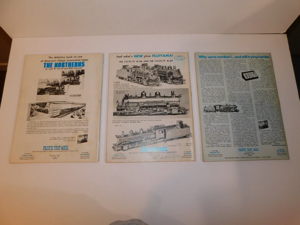 RARE! X6 LOT Model Railroader Magazines 1977 - MORE IN STORE!! - Image 3 of 4