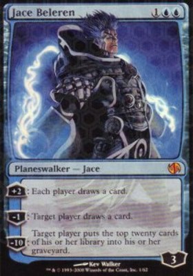 Jace Beleren (V.1) - Duel Decks: Jace vs. Chandra (Mythic) [DD2-1]