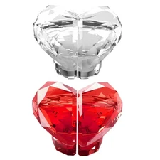 Heart Shaped Toilet Tank Button Parts Button Pusher Helper for Home Bathroom