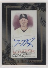 2016 Topps Allen & Ginter Mini Framed Black Frame 1/25 Tom Murphy Auto 4l3