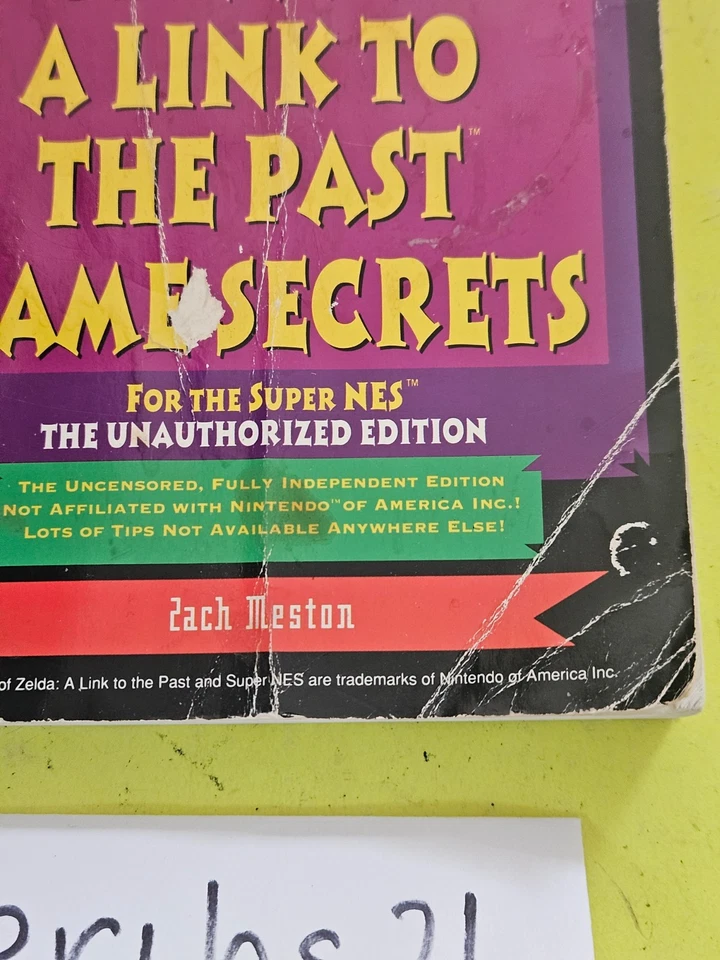 The Legend of Zelda A Link to the Past Game Secrets Prima's Strategy Guide SNES Foto 2 de 4