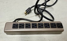 GC Electronics 3383 POW-R-PLUS Power Tap Outlet Strip with 8 Outlets  breaker