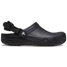 Crocs Adult Classic Work Clogs Adjustable Slip Resistant Work Shoes