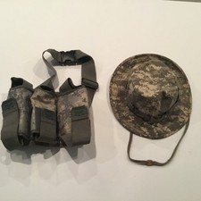 Army Digital Camouflage Camo Bucket Hat Kids Medium And 3 Pouch Utility Belt Army Digital Camouflage Camo Bucket Hat Kids Medium And 3 Pouch Utility Belt