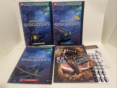 LEGO 9735 MINDSTORMS: Robotics Discovery Manuals Lot Only No Bricks