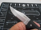 Gerber Gator 650 Folding Knife Lockback Combo Edge Blade USA — photo 4