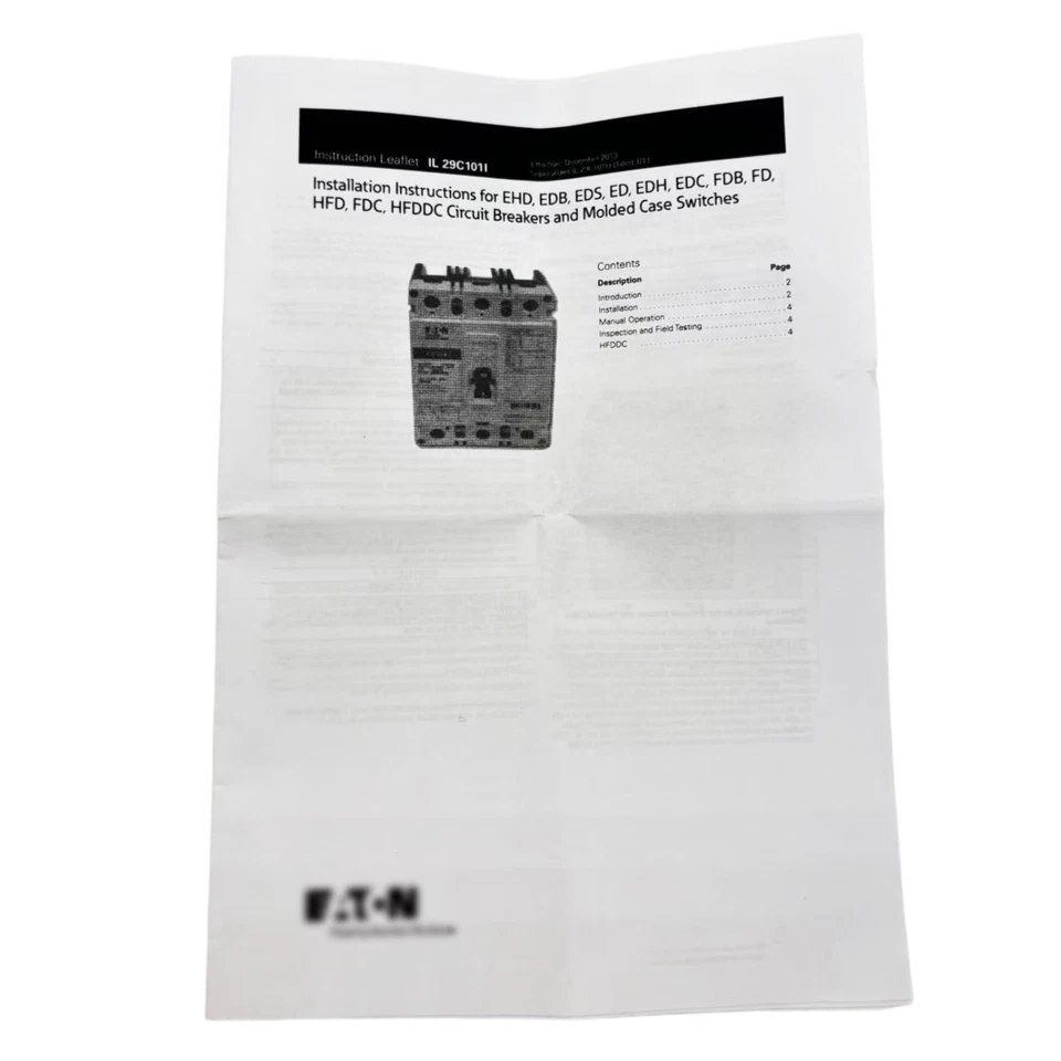 1PCS New HFD3200 Circuit Breaker for EATON US Stock - Image 3 of 4