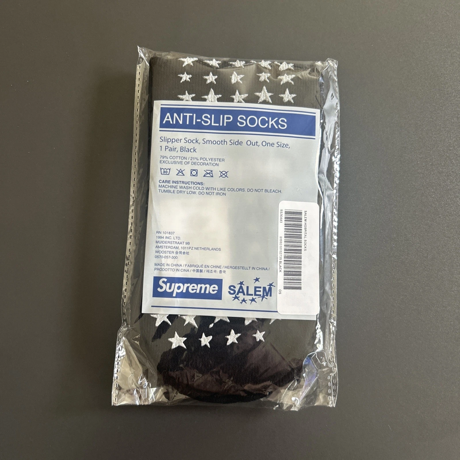 Salem Supreme Anti Slip Socks