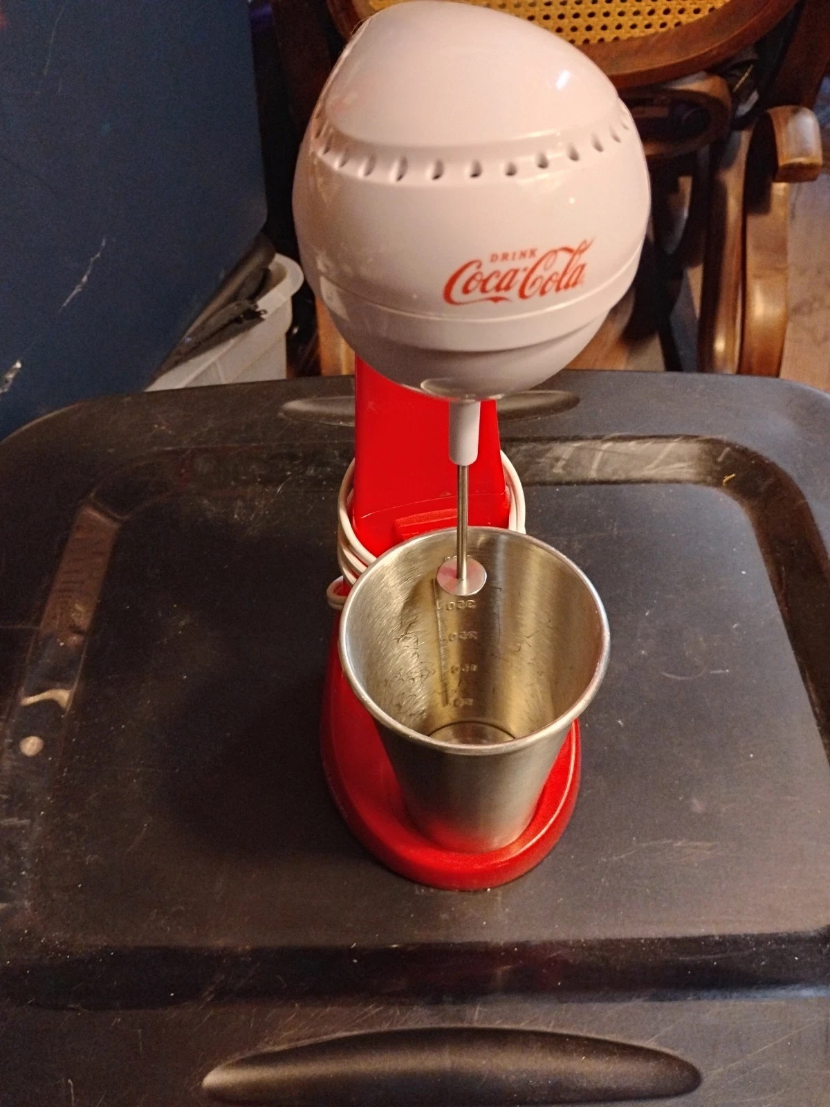 NOSTALGIA Coca-Cola Milkshake Maker 2-Speed Limited Edition