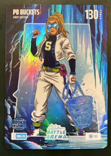PB Buckets Paige Bueckers Bo Jackson Battle Arena 2026 Blue Ice Rookie Chill-78