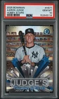 2025 Bowman Aaron Judge HOBBY STARS Insert Card #HS-11!  PSA 10!