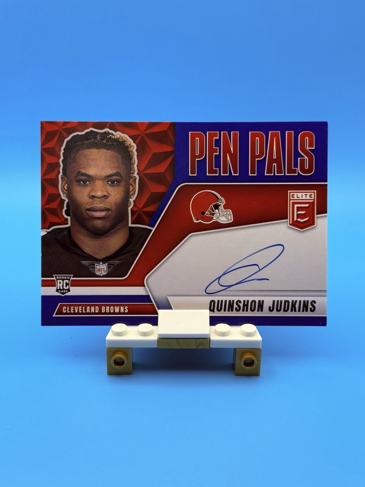 2025 Panini Elite Pen Pals Quinshon Judkins RC Auto | Browns | Rookie Autograph