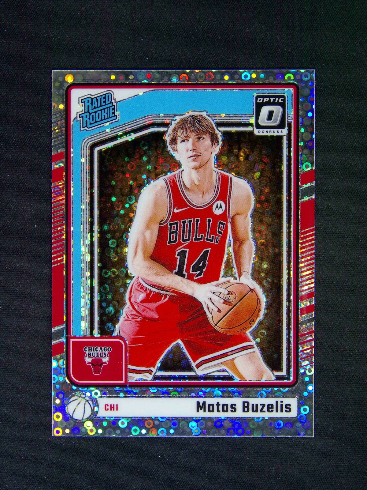 2024-25 Panini Donruss Optic Matas Buzelis #271 RC Rated Rookie Fast Break