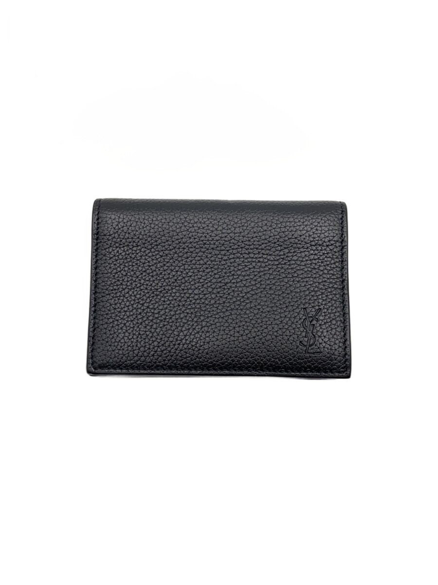 SAINT LAURENT Men's Leather Card Case alm693492・1122