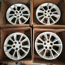 4x Original Opel Astra H 17 Zoll Alufelgen | 7J ET39 5x110 | 13120652 | Zafira