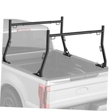 Ladder Rack for Truck Non-Drilling, 800 lbs Capacity 49''-73'' Adjustable
