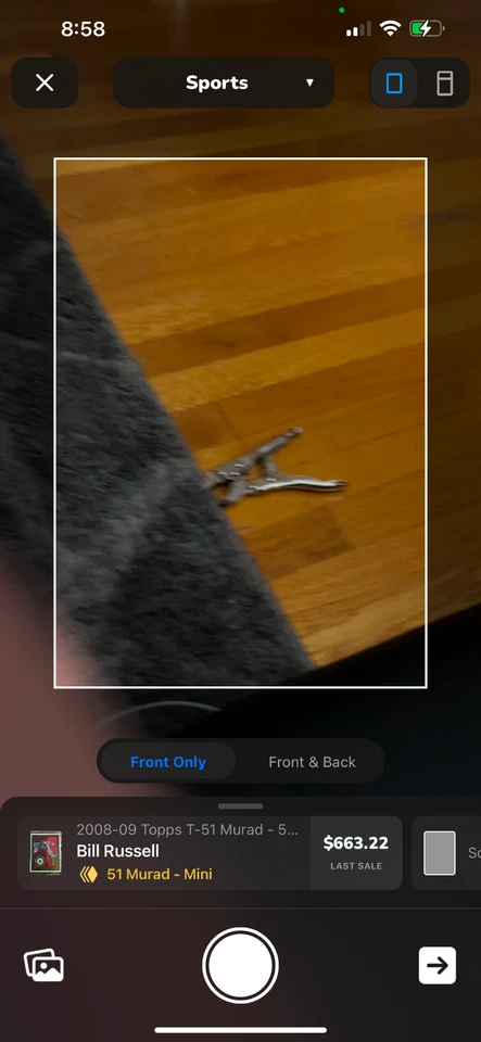 Bill Russel Basketball Card - Image 4 of 4