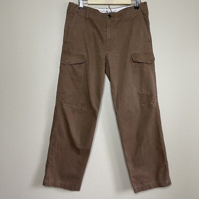 Dockers Cargo Khaki Diem Pants Men's Sz 32x32 Brown Straight Fit