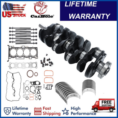 2.4L Engine Rebuild Overhaul Kit Crankshaft Gaskets For Hyundai Sonata Kia Forte