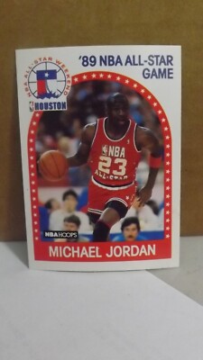 1989 Hoops '89 NBA All-Star Game Michael Jordan Chicago Bulls