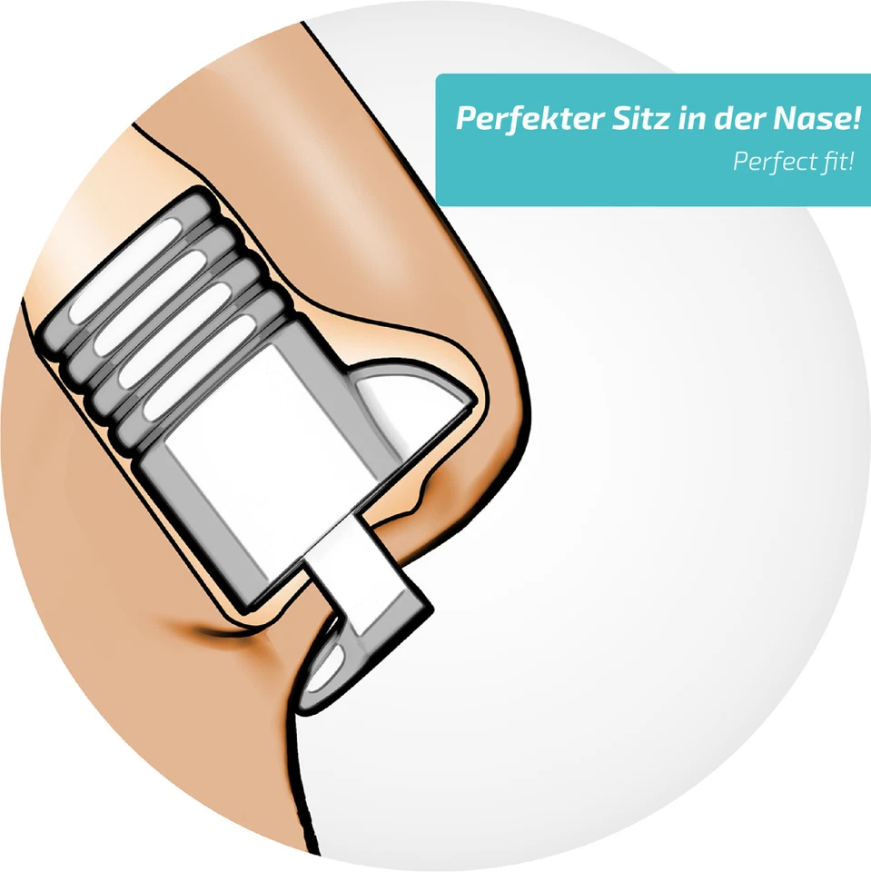 Nasivent Tube Plus - Anti Schnarch Mittel - Größe S - 2er Set - Bild 4 von 4