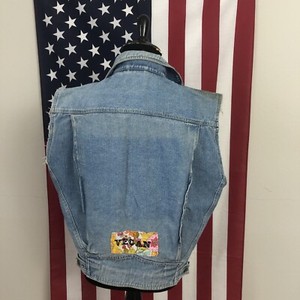 vegan denim jacket