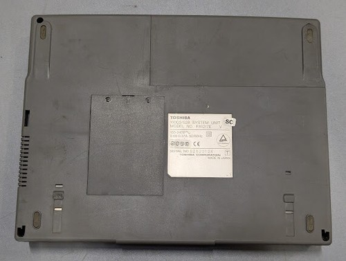 Toshiba Satellite 100CS Laptop - Working, Signs of Use, Vintage - Picture 6 of 7